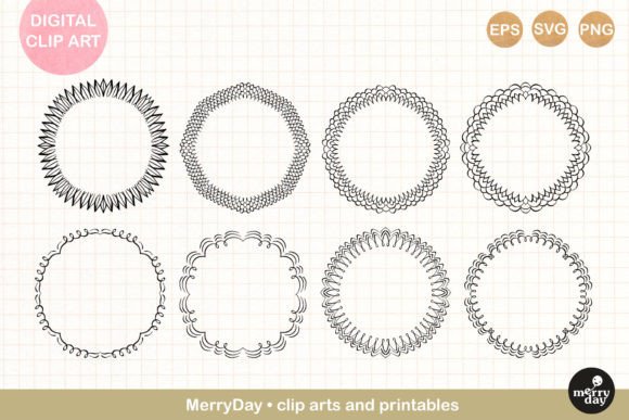 8 Cute Round Frame Line Art Review for Embroidery Projects