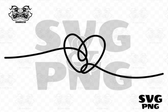 Continuous Line Drawing Heart Svg: A Simple Yet Impactful Embroidery Design