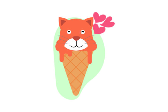 Cute Animal Ice Cream Character Flat Review for Real Projects