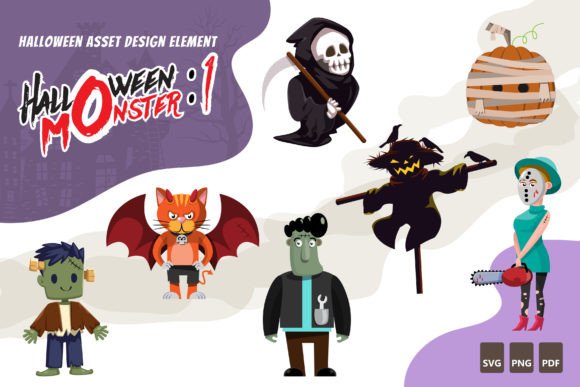 Halloween Candy Scary Asset SVG, PNG Review for Real Embroidery Projects