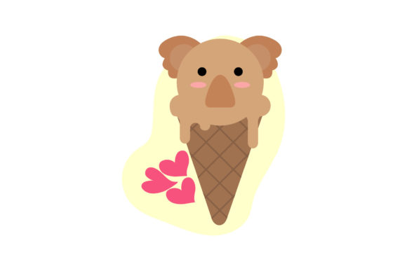 Ice Cream Koala Cute Animal Illustrations Review