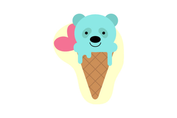 Panda Cup Animal Ice Cream Illustrations: A Designer’s Practical Take