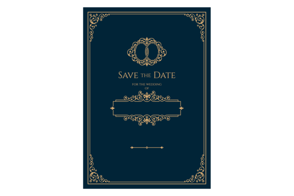 Save Date Template for Real Embroidery Projects