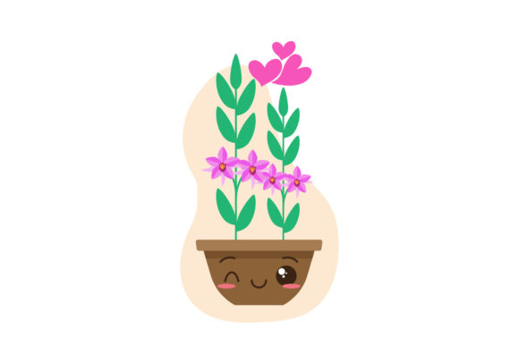 Seductive Flat Character Flower Pot: A Design Review for Real Projects