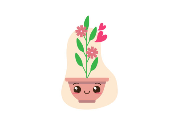 Smiling Character Flower Plant Embroidery Design Review