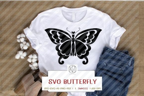 SVG Butterfly Sublimation: A Versatile Design for Real Projects
