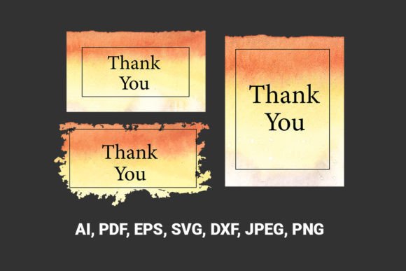 Watercolor Set of Tickets: A Fresh Embroidery Design for Creative Projects